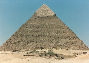 The pyramid of Kephren/Khafre