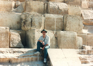 Sitting on the Great Pyramid