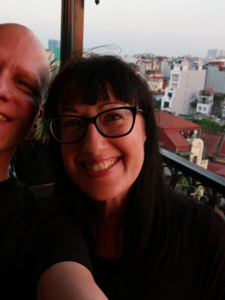 Hanoi: rooftop bar