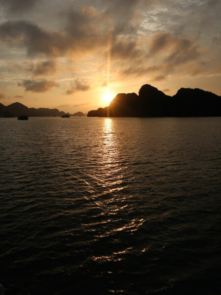 Lan Ha Bay sunset