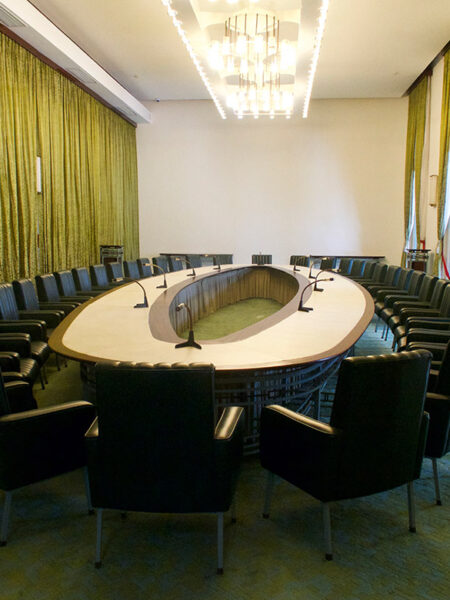 Reunification Palace meeting room