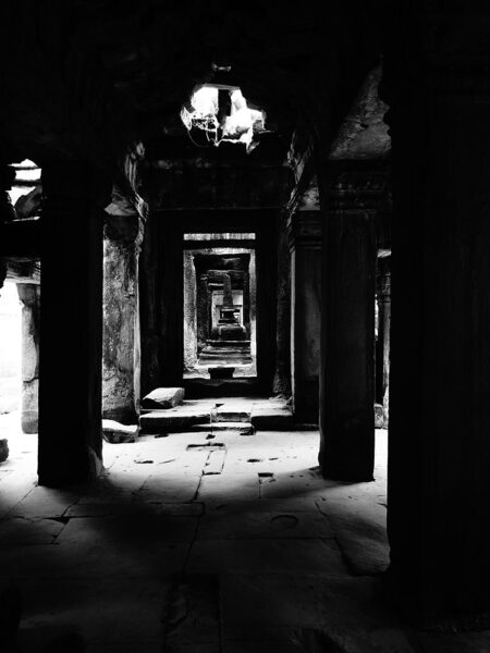 Stupa at the centre of Preah Khan