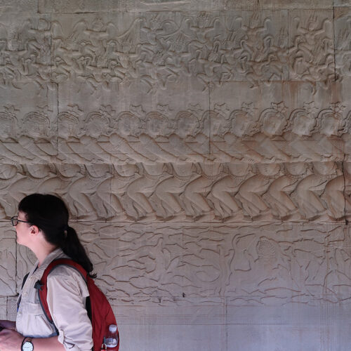 Angkor Wat bas relief