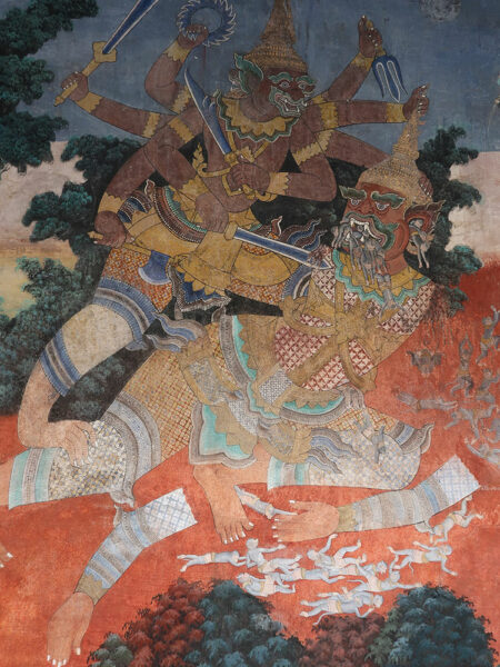 Ramayana mural