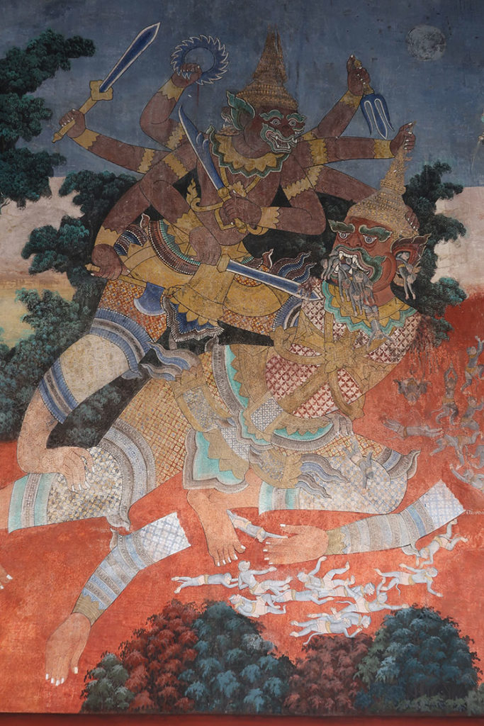 Ramayana mural