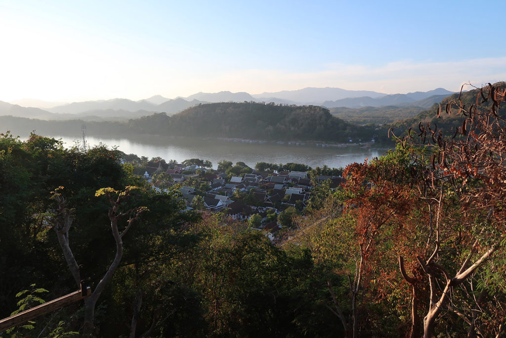 View from the top of Phu Si