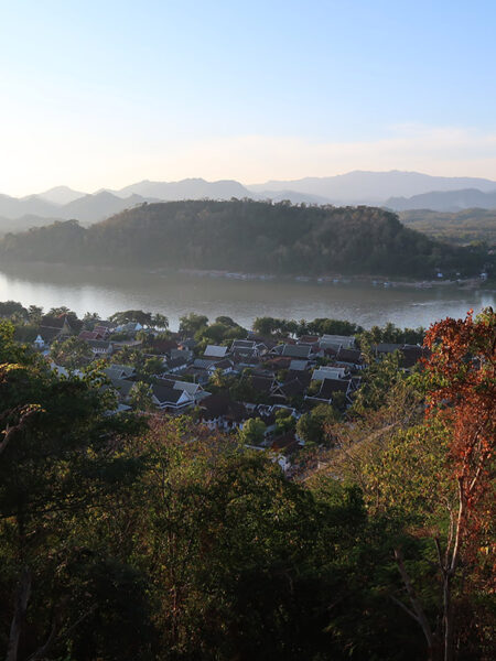 View from the top of Phu Si