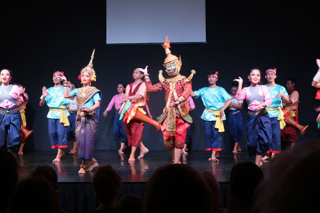 Traditional dance show