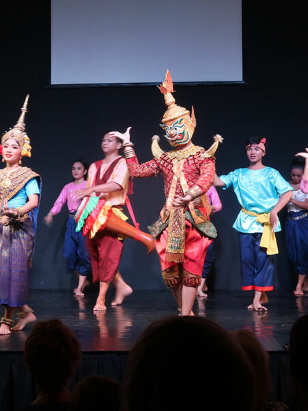 Traditional dance show