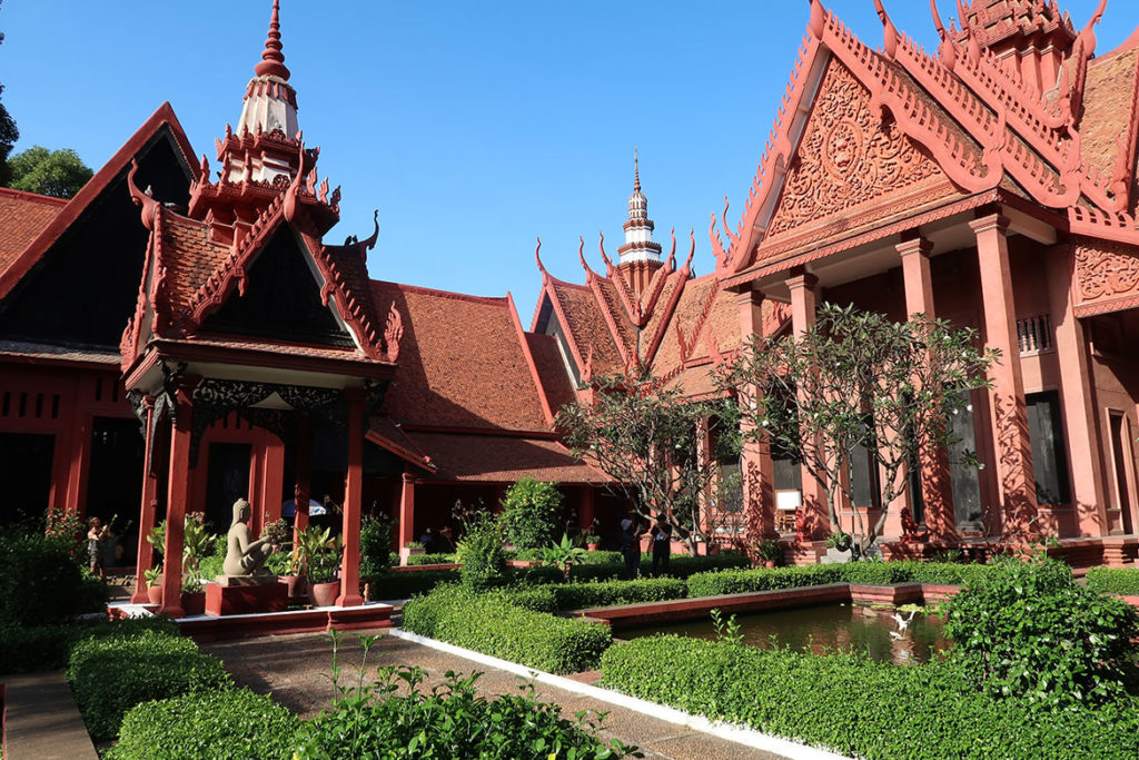 Museum courtyard