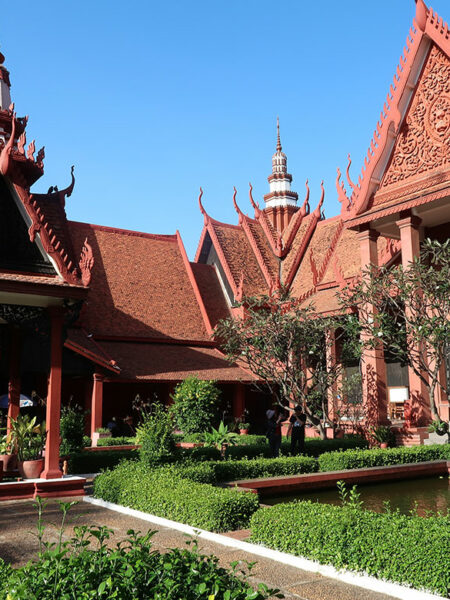 Museum courtyard