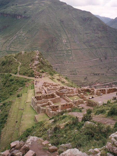 Ruins above Pizac