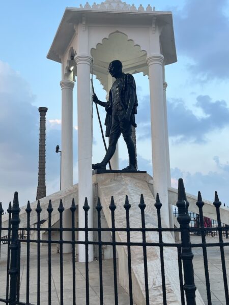 Ghandi statue