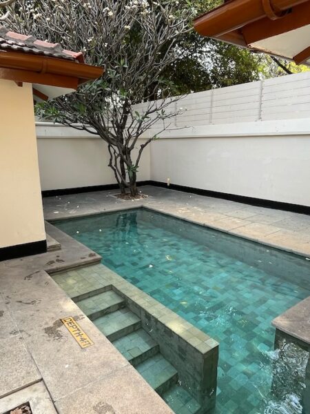 Heritage Madurai room, plunge pool