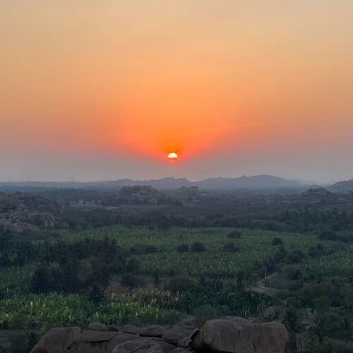 Malyaranta Hill sunset