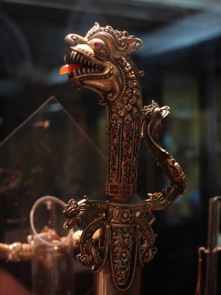 Ornate sword hilt