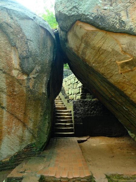 Around the base of Sigiriya rock