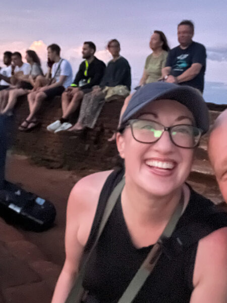 Dawn on Sigiriya rock