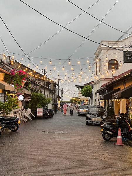 Wet afternoon in Galle
