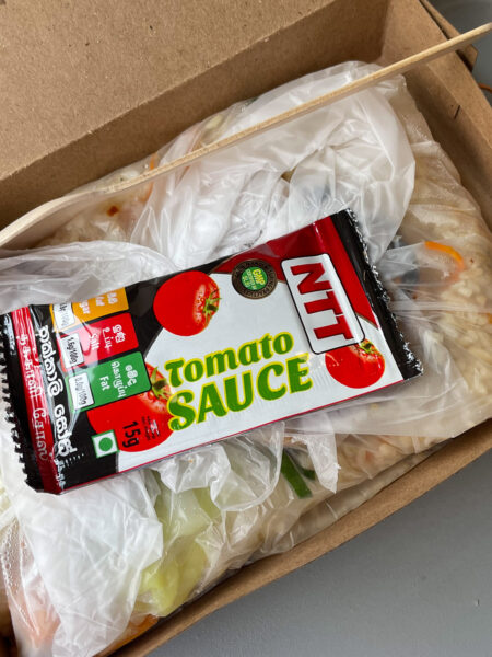 Lunch on the train